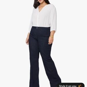 NYDJ Women's Plus Size Teresa Trouser - size 14